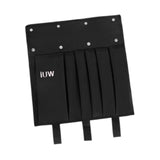 Maxbell Fishing Rod Holder Bag Folding Detachable Organizer for Camping Cart Outdoor Green