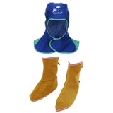 Maxbell Flame Retardant Safey Helmet Welding Neck Protective Hood Welder Shoes
