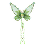 Maxbell Butterfly Wing Lightweight Fairy Wing for Fashion Show Role Playing Carnival Green