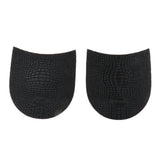 Maxbell Pair Rubber Glue on heels Shoe Repair Anti Slip Tips Pad Replacement Black 2