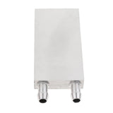 Maxbell Aluminum Water Cooling Block for CPU Graphics Radiator Heat Sink 40mmx80mm