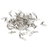 Maxbell Maxbell 50 Fishing Barrel Swivel Solid Rings Fishing Connector with Fastlock 3.5cm