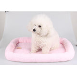 Maxbell Maxbell Super Soft Washable Pet Cat Dog Cushion Sleeper Mat Warm House Pad S Pink