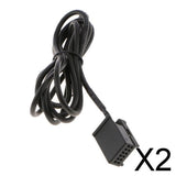 Maxbell 2xAuto Car 1.45M AUX Audio Adapter Wiring Cable For FORD Focus MK2, MK3, S-Max