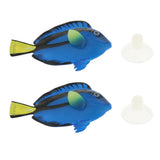 Maxbell Maxbell Luminous Simulation Fish Aquarium Glow Decoration Artificial Fishes Blue