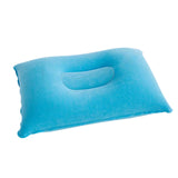 Maxbell Inflatable Pillow PVC Cushion Compressible Pillow for Hammock Rest Beach Blue