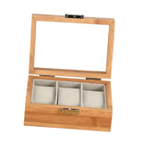 Maxbell Watch Box Wooden Anti Scratch Watch Collection Box for Travel Drawer for Men