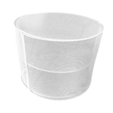 Maxbell Food Cover Rack Space Saving Multi Tier Organizer for BBQ Restaurant Camping white 2 tier