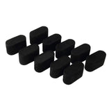 Maxbell 10 Pieces Watch Pillows Jewelry Display Accessories for Jewelry Box Showcase Black Velvet