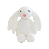 Maxbell Plush Bunny Long Eared Rabbit Plush Toys for Valentine's Day Easter Children White