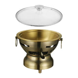 Maxbell Small Hotpot Cookware Stainless Steel Hot Pot for Household Hiking Party