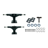 Maxbell Skateboard Trucks Portable Lightweight Skateboards Wheel Bracket Accessories Matte Black