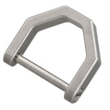 Maxbell 1PC Lock Buckles Keyring Lightweight Titanium Alloy Sturdy for Hiking L - Aladdin Shoppers