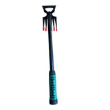 Maxbell Manual Weeder Tool Heavy Duty Weeds Remover for Agricultural Digging Backyard 6 Claw Green
