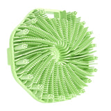 Maxbell Body Scrubber Handheld Premium Bath Massage Tool for Men and Women Showering Green