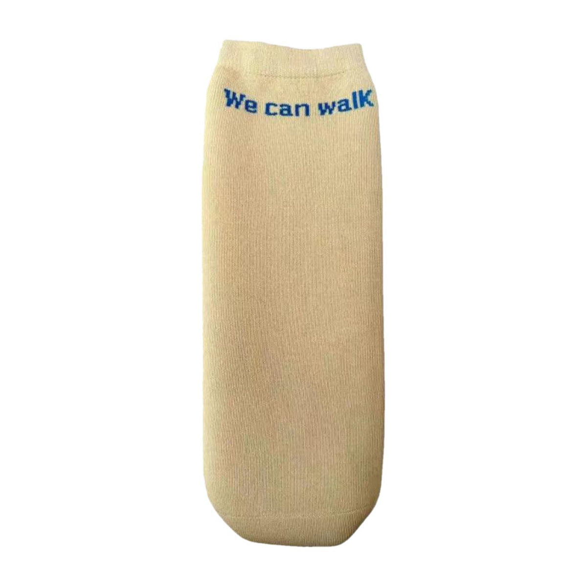 Maxbell Prosthetic Sock Elastic below Knee Soft Portable Cotton Protective for Women khaki S