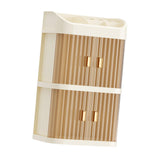 Maxbell Maxbell Makeup Organizer Box Large Capactiy Skincare Organizers for Bathroom Dresser 3 Tiers