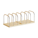 Maxbell Book End Sturdy Versatile Book Support Bookend for Office School Living Room Yellow