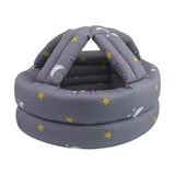 Thick Soft Protective Hat Anti Collision Breathable for Seniors Older Adults Gray