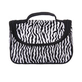 Women Girls Ladies Zebra Pattern Travel Cosmetic Bag Jewelry Organiser Makeup Bag