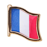 Maxbell France National Metal Flag Model Pin Badge Enamel Badge for Lapel Bag Decals - Aladdin Shoppers