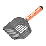 Maxbell Cat Litter Scoop  Portable Sifting Litter Shovel for Cats Orange
