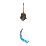 Iron Art Wind Chime Wind Bell for Indoor Outside Patio Yard Home Decor Bronze