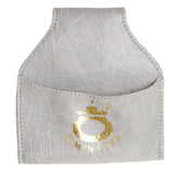 Maxbell Billiard Snooker Pool Cue PU Leather Chalk Holder Pouch Bag w/Clip Gray - Aladdin Shoppers