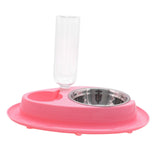 Maxbell Cat Feeder Feeding 2 in 1 Feeder and Waterer Set for Indoor Cats Bunny Puppy