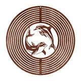 Maxbell Wind Chime Decorative Handcrafted Windchime for Outside Outdoor Indoor Patio Dolphin