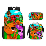 Maxbell Kids Backpack Set Cute School Backpack for Boys for Junior High School Teens