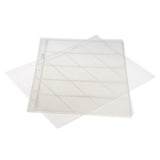 Maxbell Banknotes Money PVC Page Of Paper Money Coin Album Loose-leaf Inners 5 Line - Aladdin Shoppers