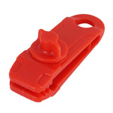 Maxbell Maxbell Heavy Duty Camping Tarp Clips Tent Awning Clamps Guyline Fastener Red