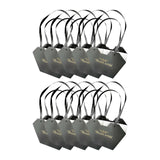 Maxbell 10Pcs Butterfly Handbags Wedding Supplies Handheld Boxes for Teachers Black