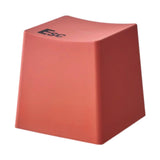 Maxbell Bathroom Stool Non Slip Foot Rest Step Stool for Living Room Office Playroom Red