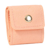 Maxbell Compact Travel Jewelry Organizer Bag for Daily Commutes Earrings Women Girls Pink