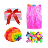 Maxbell Shaking Ball Game Set Shaking with 30 Balls for Party Favor Beach Boys Girls with Headgear