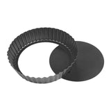 Maxbell Tart Pan Round Removable Loose Bottom Reusable Quiche Baking Dish Quiche Pan 30cm