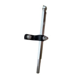 Maxbell Double Bass Drum Pedal Connecting Rod Metal Sturdy Drummers Instrument Parts with Black Clip