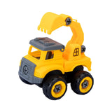 Maxbell Children Construction Truck Screwdriver Toy Take Apart Car Toy for Children Digger