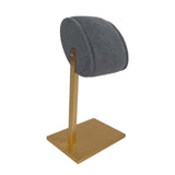 Maxbell Bracelet Display Stand Metal Elegant for Hair Band Scrunchies Watch Bracelet Gray Single Pole