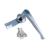 Maxbell Cabinet Door Handle Lock Replace Sturdy Handle cam Lock for Control Cabinets Key Type