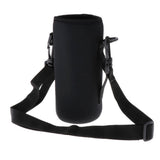Maxbell Maxbell Insulated Sport Water Bottle Cover Sleeve Holder Cooler Carrier Black 1150ml