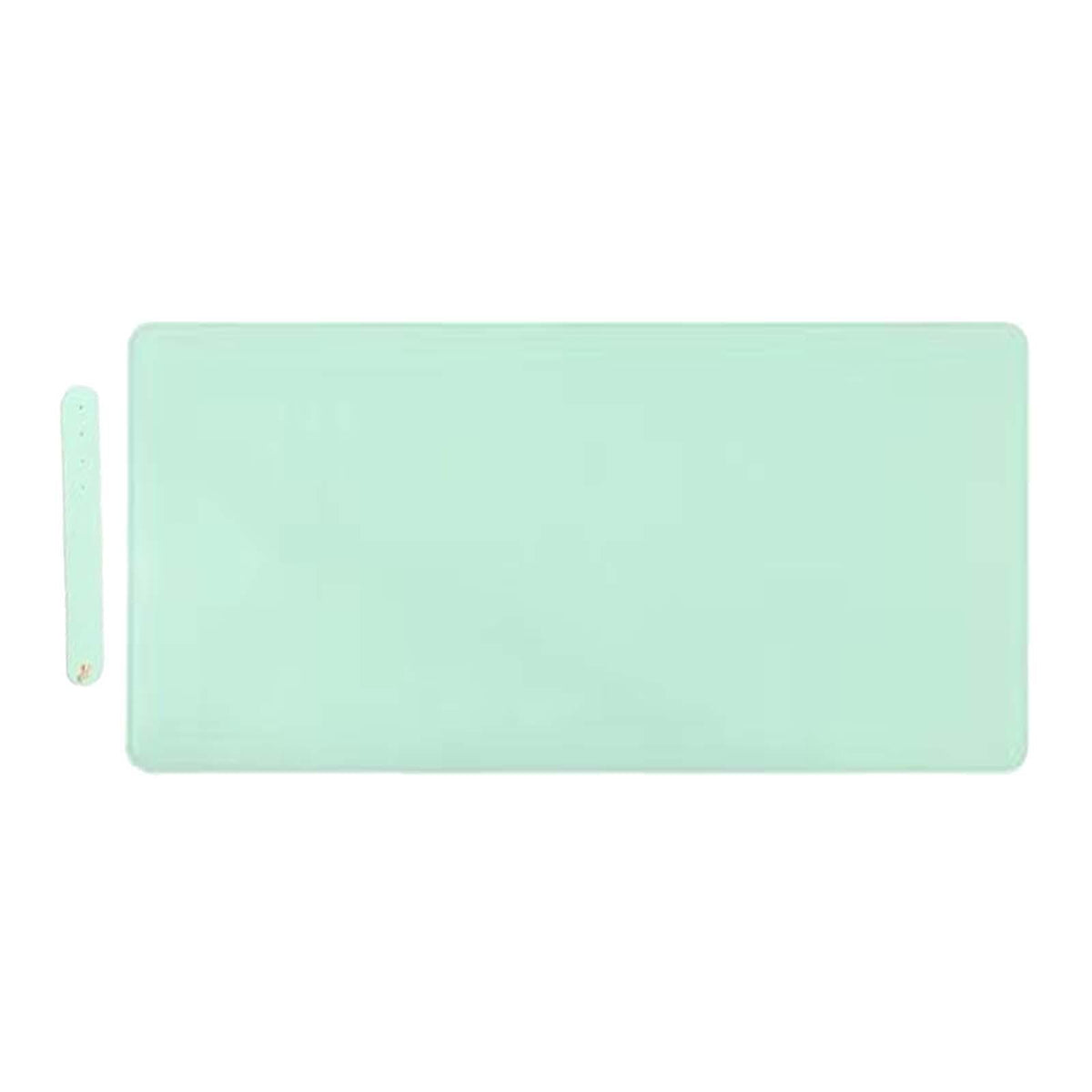 Maxbell Gaming Mouse Pad Extended Large Comes with Srtap Computer Mat for Desk Gamer Green and Blue
