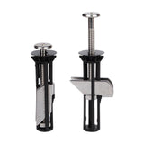 2x Toilet Seat Hinge Screws Replacement Maintenance Tool Toilet Repair Screw M5 without gasket