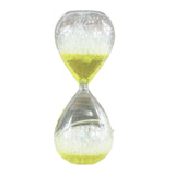 Maxbell Dream Bubble Hourglass Kitchen Durable Glass Liquid Timer for Friends Families 5.5cmx14cm