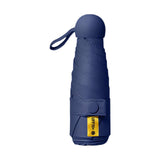 Maxbell Folding Umbrella Water Resistant Small Umbrella for Beach Outdoor Activities Blue