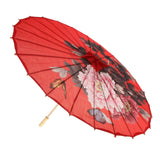 Maxbell Chinese Style Art Oil Paper Umbrella Ceiling Decor Classic Dance Umbrella 16