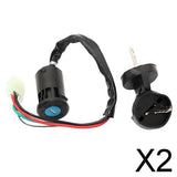 Maxbell 2xKey Ignition Switch for Super Pocket Dirt Bike ATV Scooter