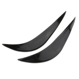 Maxbell Maxbell 2pcs Universal Car Front Rear Bumper Guard Protector Black